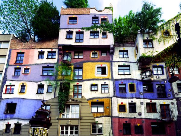 Hundertwasser Haus, Vienna, Austria